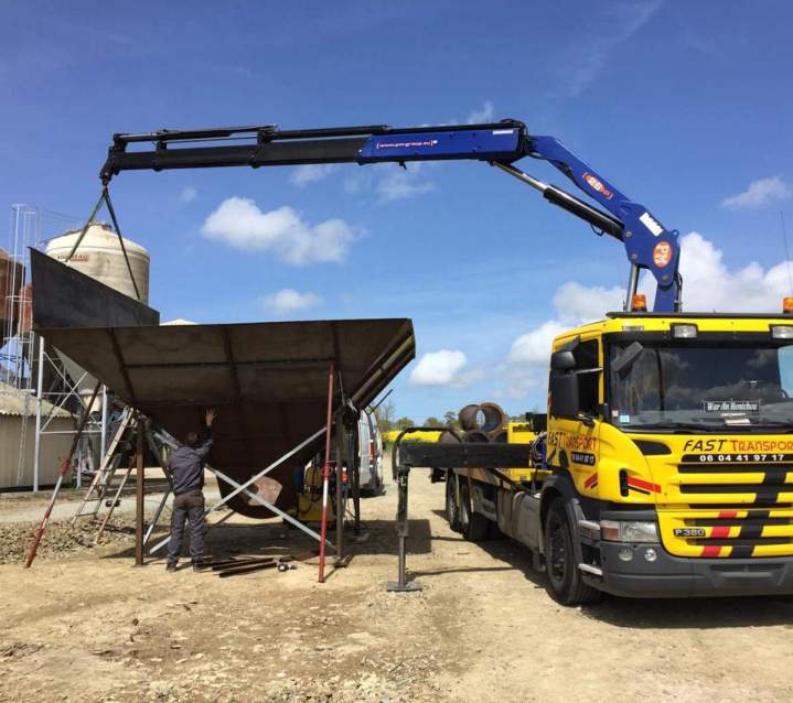 Service de grutage Bretagne