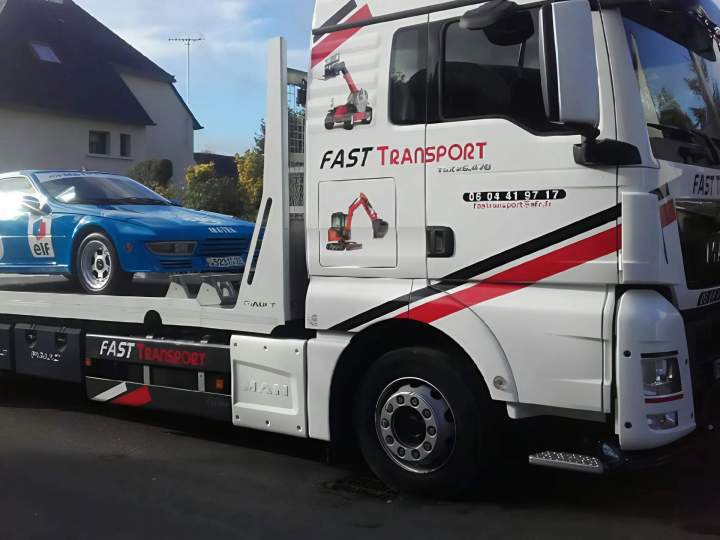 Transport de voiture à Bretagne