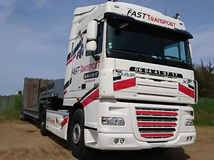 Transport d’équipements de chantier Bretagne